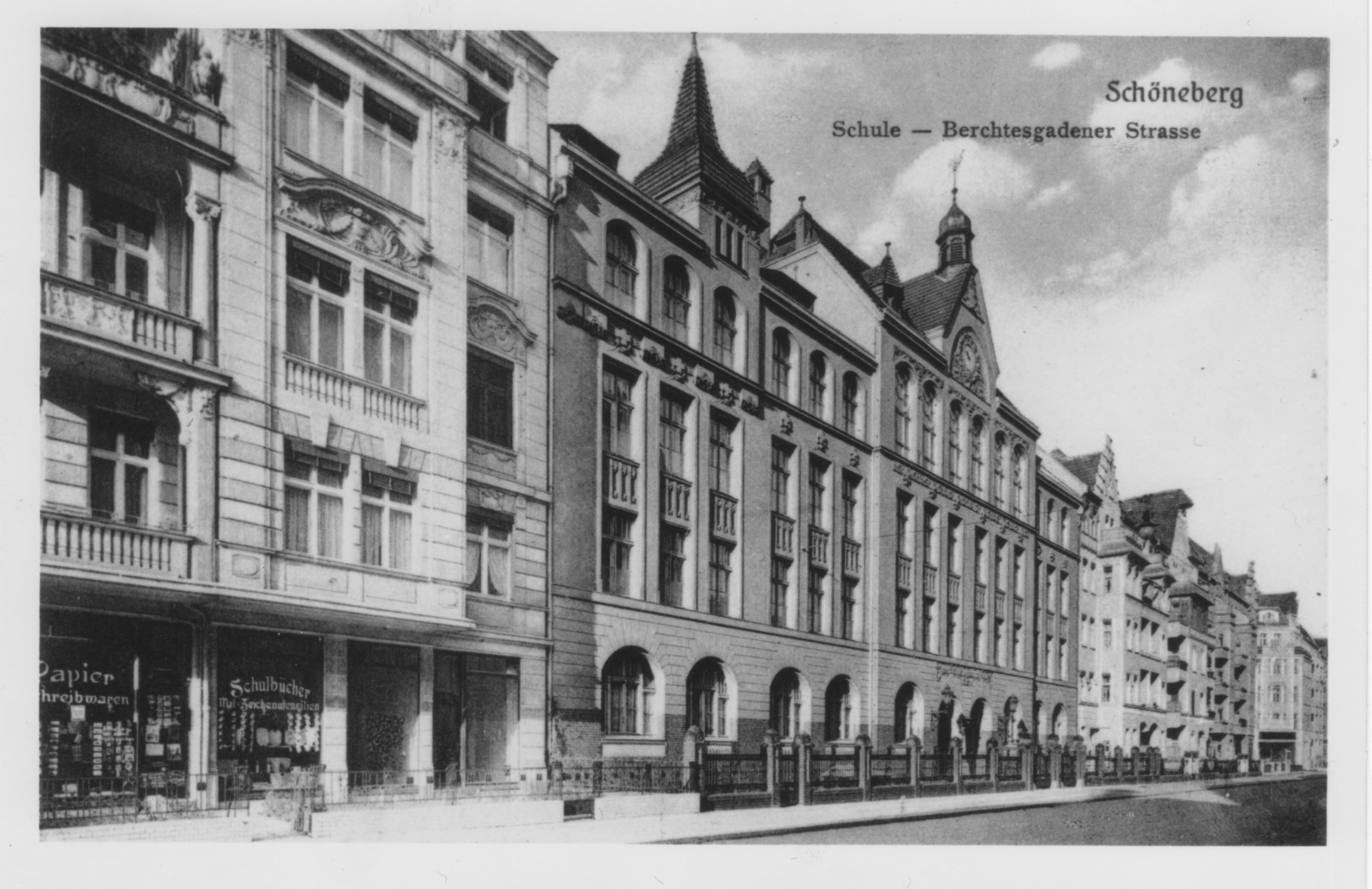 Schule um 1920